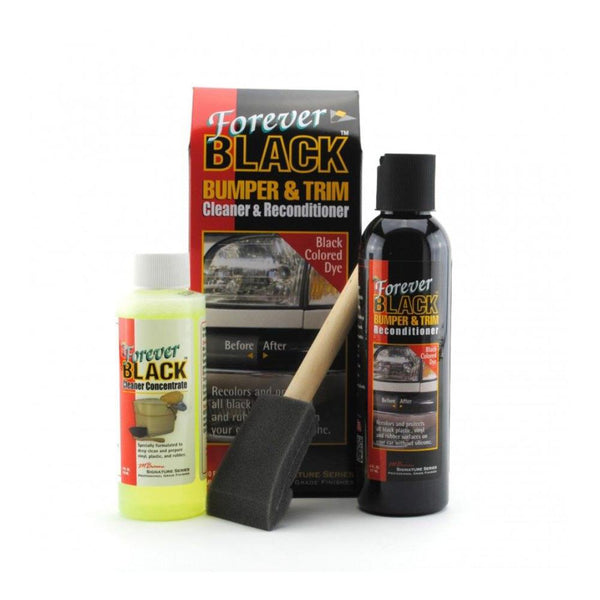 FOREVER BLACK BUMPER & TRIM DYE KIT- RE-COLOUR PLASTIC VINYL